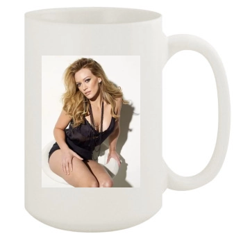 Hilary Duff 15oz White Mug