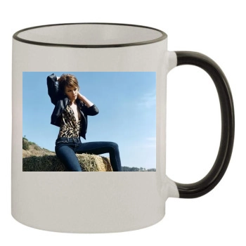 Hilary Duff 11oz Colored Rim & Handle Mug