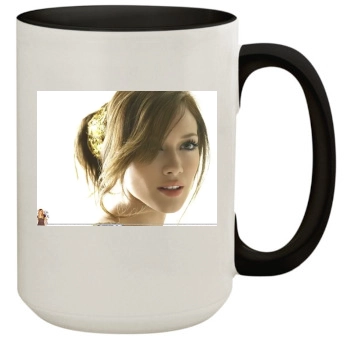 Hilary Duff 15oz Colored Inner & Handle Mug