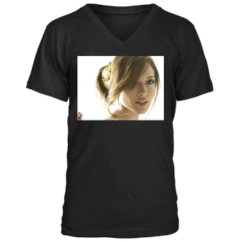 Hilary Duff Men's V-Neck T-Shirt