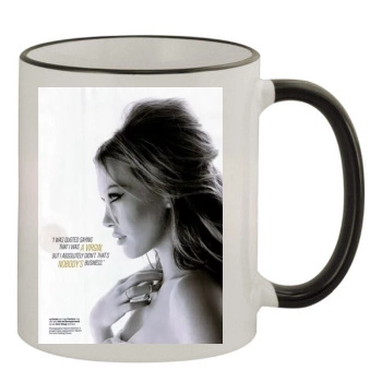 Hilary Duff 11oz Colored Rim & Handle Mug