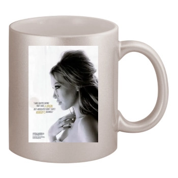 Hilary Duff 11oz Metallic Silver Mug