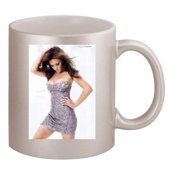 Hilary Duff 11oz Metallic Silver Mug