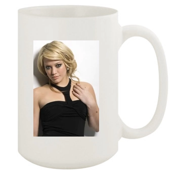 Hilary Duff 15oz White Mug