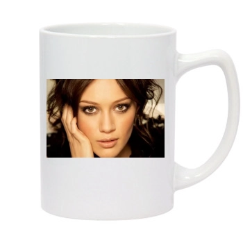 Hilary Duff 14oz White Statesman Mug