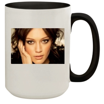 Hilary Duff 15oz Colored Inner & Handle Mug