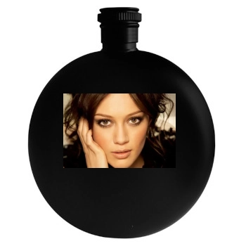 Hilary Duff Round Flask