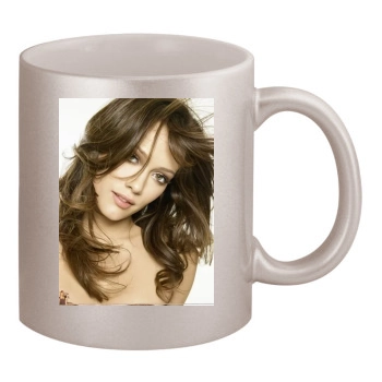 Hilary Duff 11oz Metallic Silver Mug