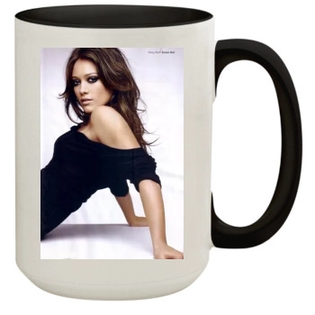 Hilary Duff 15oz Colored Inner & Handle Mug