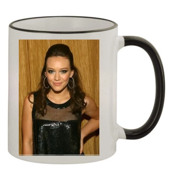 Hilary Duff 11oz Colored Rim & Handle Mug