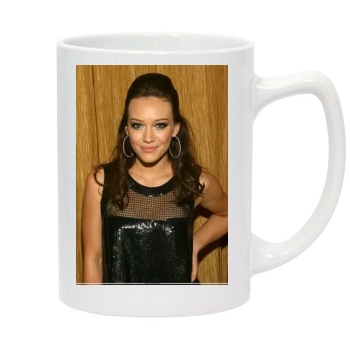 Hilary Duff 14oz White Statesman Mug