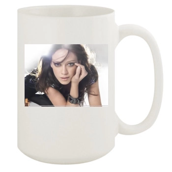 Hilary Duff 15oz White Mug