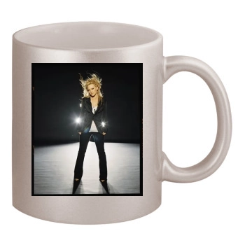 Hilary Duff 11oz Metallic Silver Mug