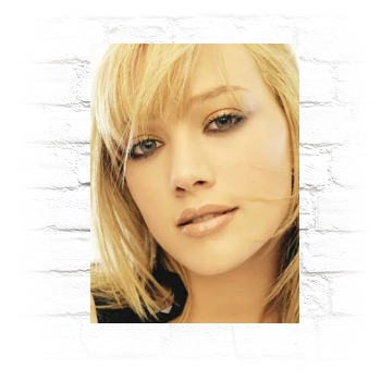 Hilary Duff Metal Wall Art