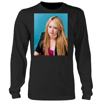 Hilary Duff Men's Heavy Long Sleeve TShirt