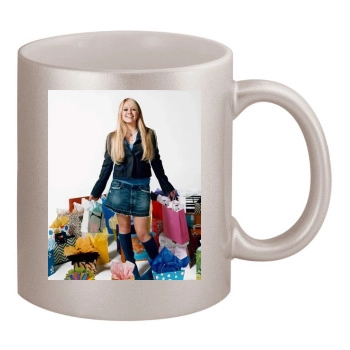 Hilary Duff 11oz Metallic Silver Mug