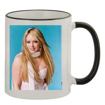 Hilary Duff 11oz Colored Rim & Handle Mug