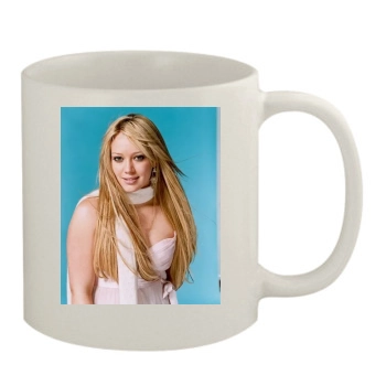 Hilary Duff 11oz White Mug