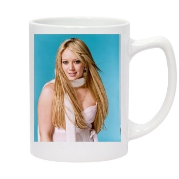 Hilary Duff 14oz White Statesman Mug