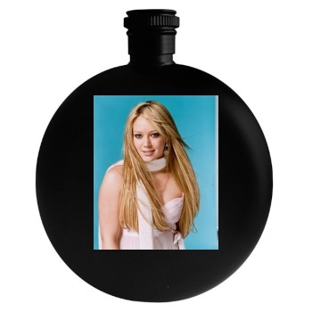 Hilary Duff Round Flask