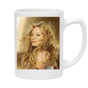 Hilary Duff 14oz White Statesman Mug