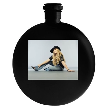 Hilary Duff Round Flask