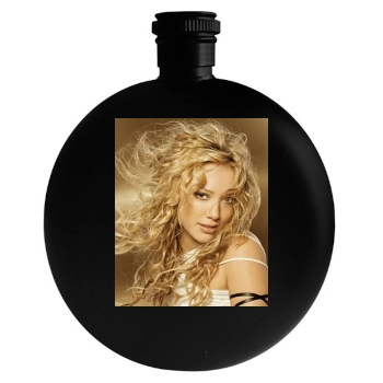 Hilary Duff Round Flask