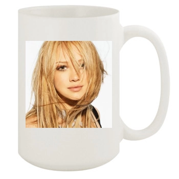 Hilary Duff 15oz White Mug