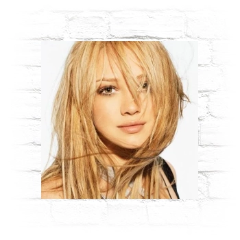 Hilary Duff Metal Wall Art