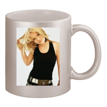 Hilary Duff 11oz Metallic Silver Mug