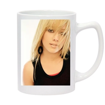 Hilary Duff 14oz White Statesman Mug