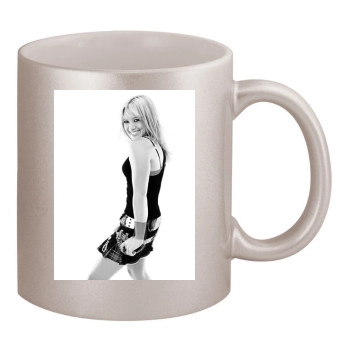 Hilary Duff 11oz Metallic Silver Mug