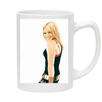 Hilary Duff 14oz White Statesman Mug