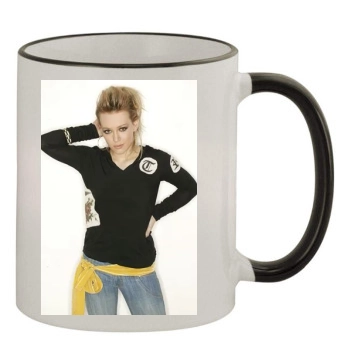 Hilary Duff 11oz Colored Rim & Handle Mug