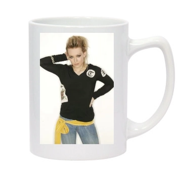 Hilary Duff 14oz White Statesman Mug