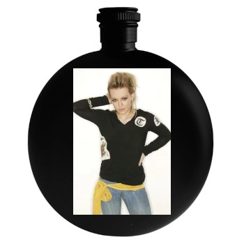 Hilary Duff Round Flask