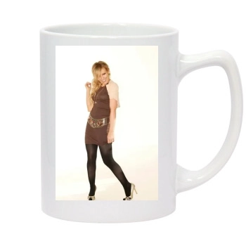 Hilary Duff 14oz White Statesman Mug