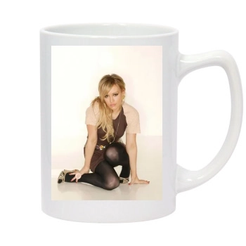 Hilary Duff 14oz White Statesman Mug