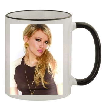 Hilary Duff 11oz Colored Rim & Handle Mug