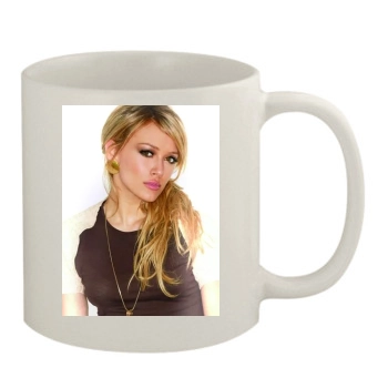 Hilary Duff 11oz White Mug