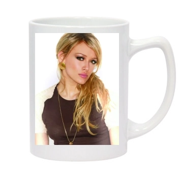 Hilary Duff 14oz White Statesman Mug