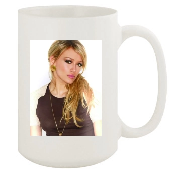 Hilary Duff 15oz White Mug