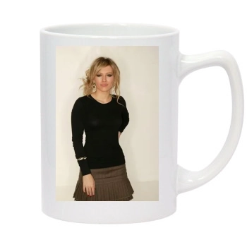 Hilary Duff 14oz White Statesman Mug