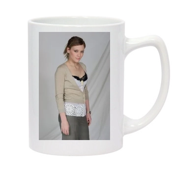 Hilary Duff 14oz White Statesman Mug