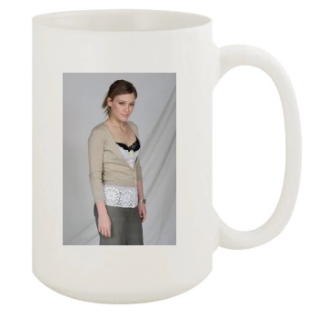 Hilary Duff 15oz White Mug