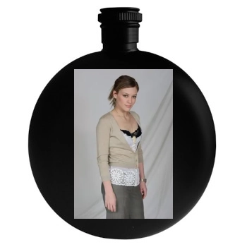 Hilary Duff Round Flask