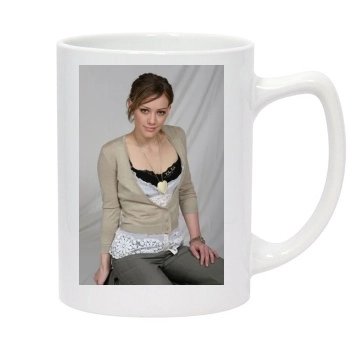 Hilary Duff 14oz White Statesman Mug