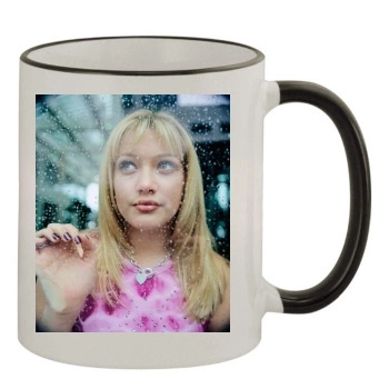 Hilary Duff 11oz Colored Rim & Handle Mug