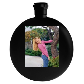 Hilary Duff Round Flask