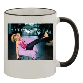 Hilary Duff 11oz Colored Rim & Handle Mug